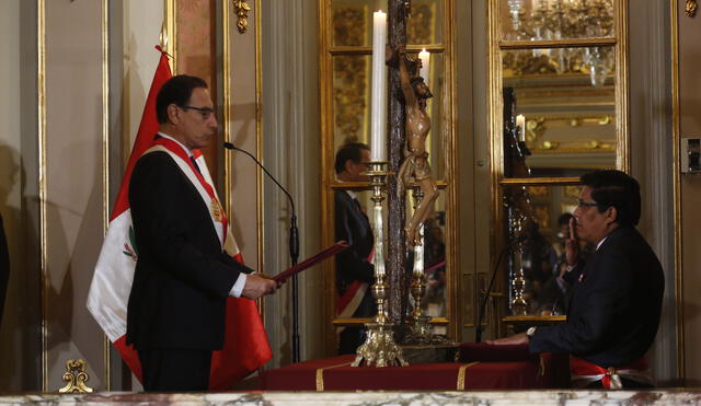 En medio de la crisis, Vicente Zeballos asumió cartera de Justicia