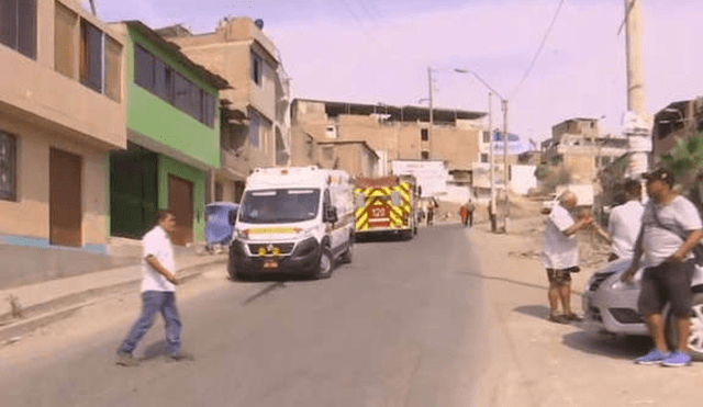 Reportaron fuga de gas en San Juan de Miraflores. Foto: RPP