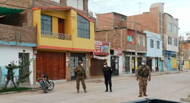 Intensifican el control en la ciudad de Lambayeque a fin de cumplir con estado de emergencia.