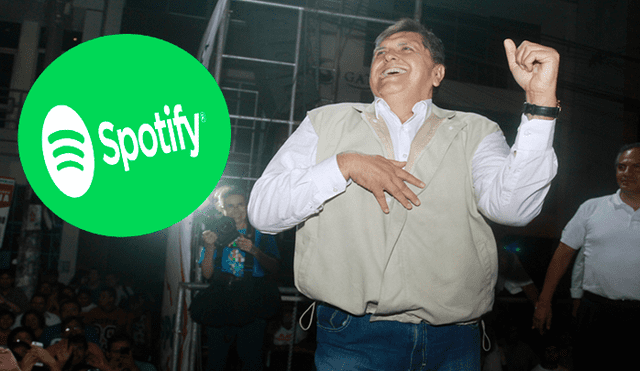 Facebook viral: crean lista de canciones en Spotify para escuchar si Alan García va preso [VIDEO] 