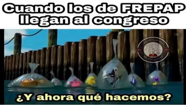 Frepap: los memes que satirizan su regreso al Congreso luego de 20 años [FOTOS]