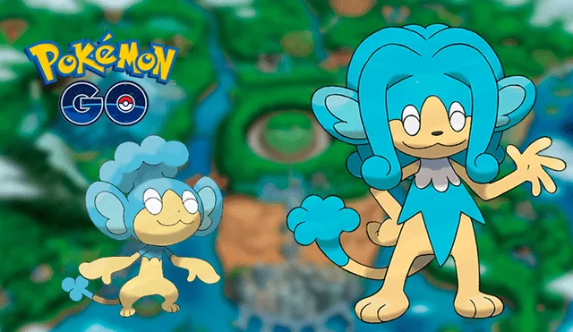 Panpour y Simipour aparecerán para los usuarios de Pokémon GO que juegan en América y Groenlandia.