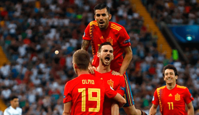España campeón de la Eurocopa sub 21 tras vencer 2-1 a Alemania. Foto: EFE
