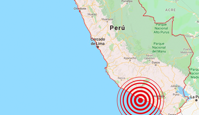 Sismo de magnitud 4.0 se registró esta noche en Arequipa