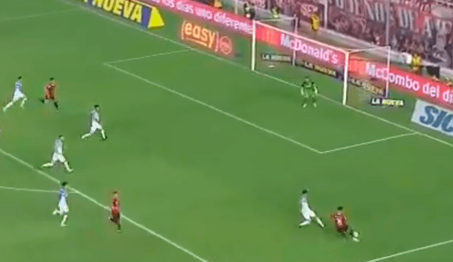 Independiente vs Racing: Fernando Gaibor definió a placer para el 1-1 [VIDEO]