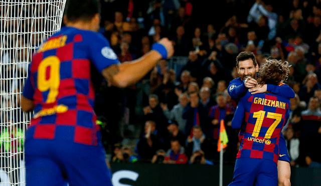 Lionel Messi anotó el segundo gol del FC Barcelona sobre el Borussia Dortmund por Champions League. | Foto: EFE