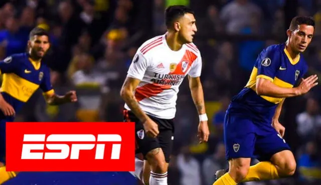 Boca Juniors vs. River Plate contará con transmisión de Espn. Foto: EFE