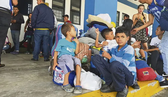 Ministerio de la Mujer traslada a Lima a ocho menores venezolanos