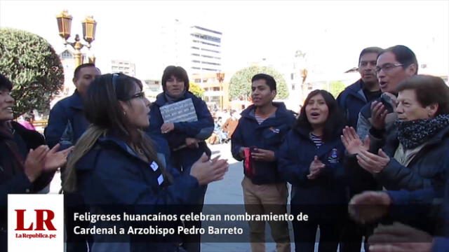 Así vivió Huancayo el nombramiento como cardenal de Pedro Barreto [VIDEO]