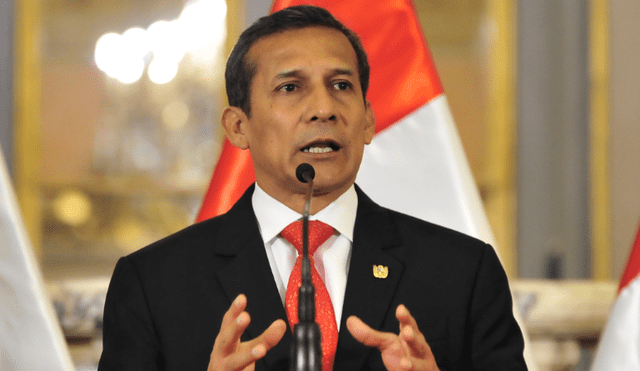 Ollanta Humala: “Esperemos que el Perú pueda retomar la senda del desarrollo”