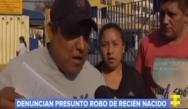 Hospital Cayetano Heredia: denuncian presunto robo de recién nacido [VIDEO]