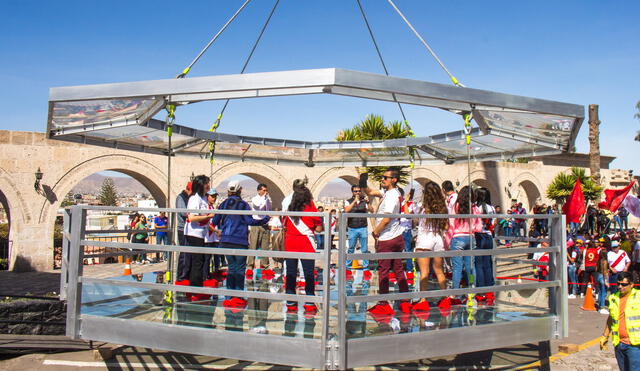 Mirador de cristal - Yanahuara (Arequipa)