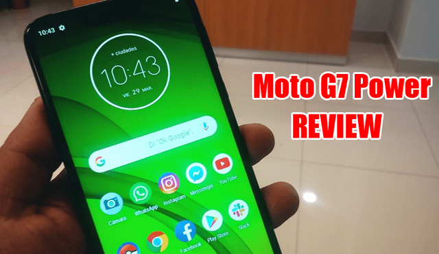 Moto G7 Power review: lo bueno y lo malo del smartphone con batería de 5000 mAh [VIDEO]
