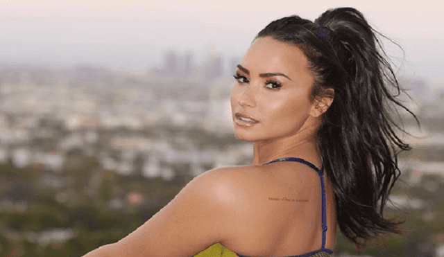 Demi Lovato pone al descubierto sus pecas y es una sensación en Instagram
