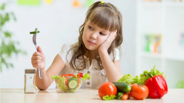 Riesgos y beneficios que tiene tu hijo al consumir dieta vegetariana