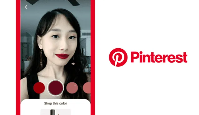 ¿Quieres saber cómo te quedará ese maquillaje antes de ir a comprarlo? La nueva función de Pinterest te permitirá hacerlo.