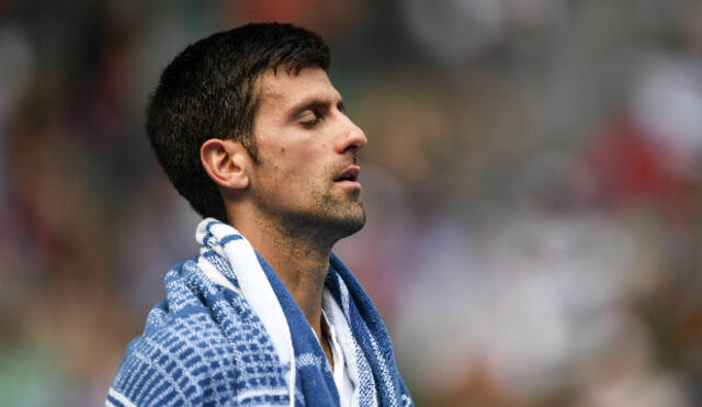 Novak Djokovic: "Es decepcionante pero tengo que aceptarlo"