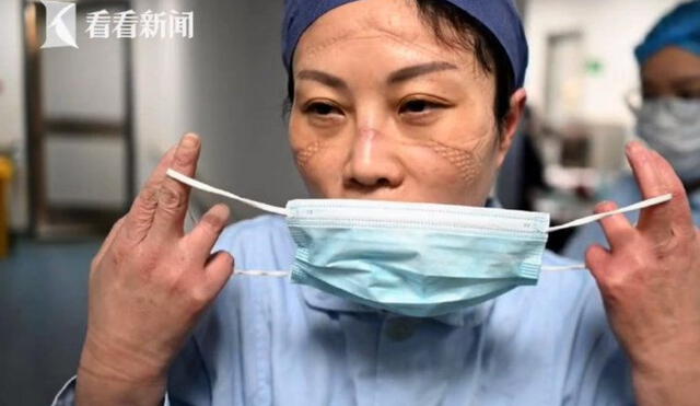 El coronavirus invadió un hospital de Wuhan y contaminó al personal médico. Foto: Difusión.