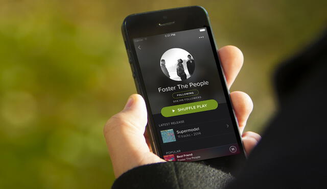 La nueva característica de Spotify llegará pronto a iPhone y Android. Foto: La República