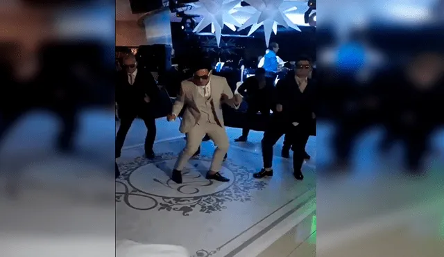 En YouTube, un novio quería sorprender a los invitados de su boda y se atrevió a bailar canción de Bruno Mars.