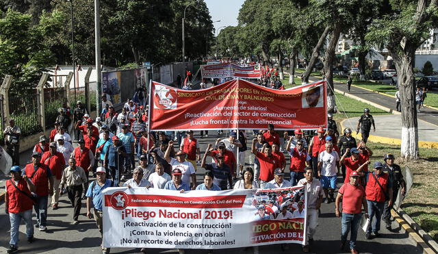  CGTP marcharon contra la reforma laboral [FOTOS]