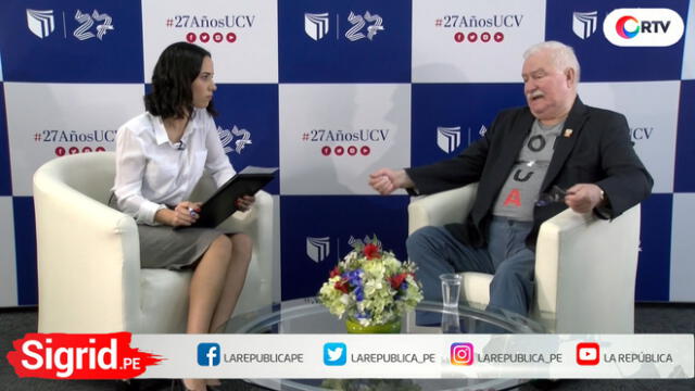 Lech Walesa, Premio Nobel de la paz 1983: "De nosotros depende nuestro futuro”
