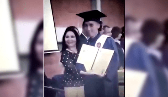 Facebook: Graduado recibe inesperado ‘regalo’ de su profesora y su reacción sorprende a miles [VIDEO]