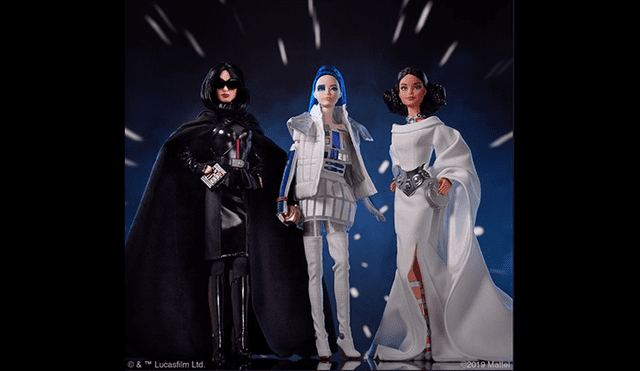 Personajes como la Princesa Leia, Darth Vader y R2-D2, serán las primeras en ser reproducidas. (Foto: Twitter Mattel)
