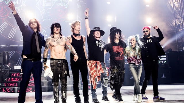 Guns N’ Roses estaría preparando su nuevo álbum después de 12 años 