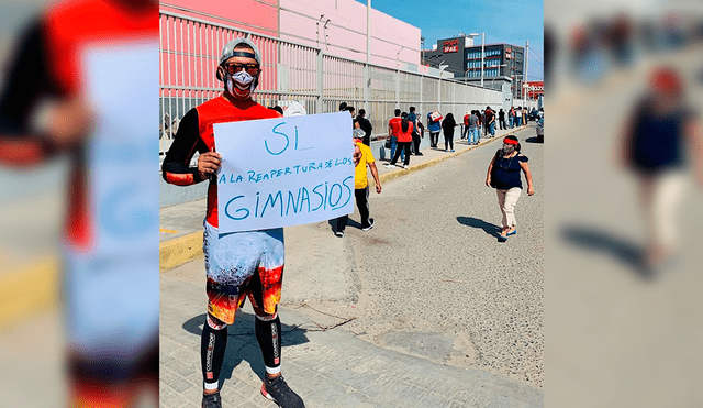 Piden reactivación de gimnasios en Chiclayo.