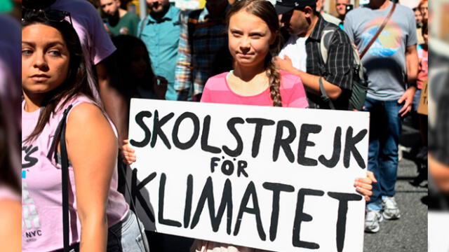 Greta Thunberg, la adolescente que marcha contra el cambio climático [FOTOS y VIDEO]
