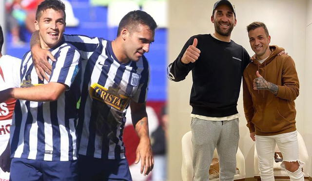 Pablo Míguez y Gabriel Costa jugaron juntos en Alianza Lima dos temporadas. Foto: composición LR/ captura Instagram