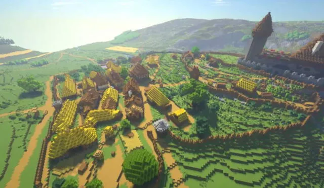 Muchos fans han comenzado a hacer conversiones totales de Minecraft para dotarlo de nuevas mecánicas. Ahora, un proyecto lo convertirá en un remake de un juego RPG. Foto: Twitch/AmyGough