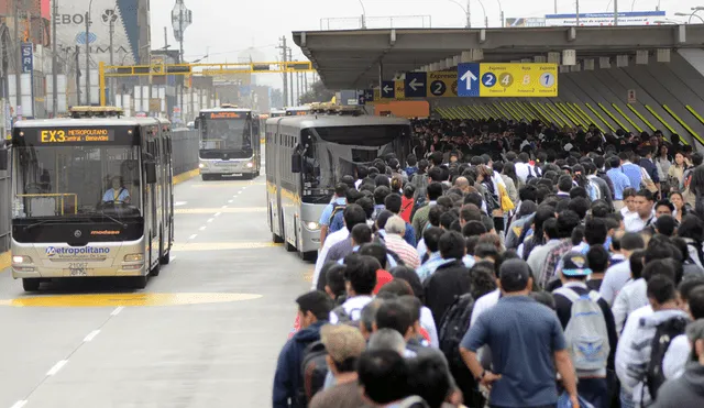 Metropolitano: incremento en el pasaje se suspende hasta el 7 de noviembre