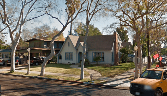 Desliza las imágenes para ver cómo luce la casa en la que se grabó una memorable escena de Kill Bill. Fotocapturas: Google Maps.