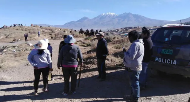 Arequipa: desalojan a más de 200 familias de El Cebollar en Paucarpata [FOTOS y VIDEO]