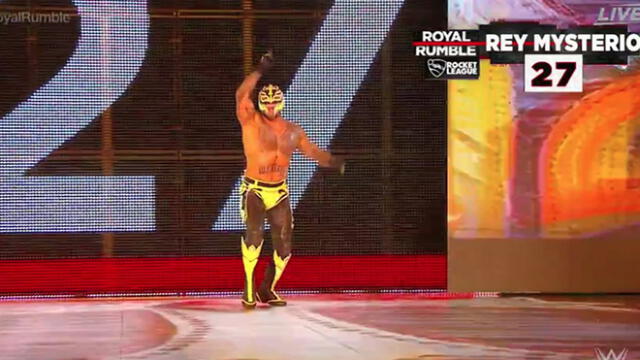 Royal Rumble WWE: así fue el regreso del Rey Mysterio [VIDEO]