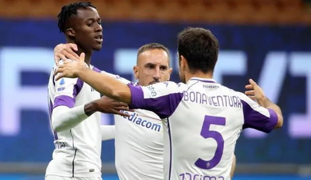 Inter pierde 1-0 ante Fiorentina por la Serie A. Foto: EFE.