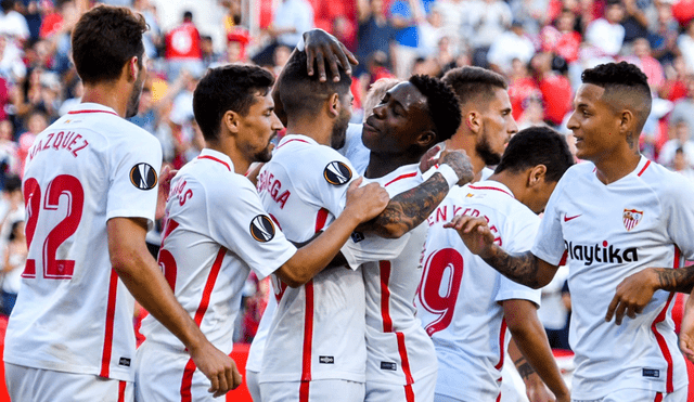 Sevilla goleó 5-1 al Standard Lieja en su debut de la Europa League