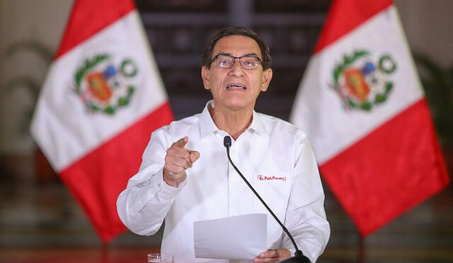 Vizcarra asumió como jefe de Estado tras la renuncia de PPK. Foto: Presidencia
