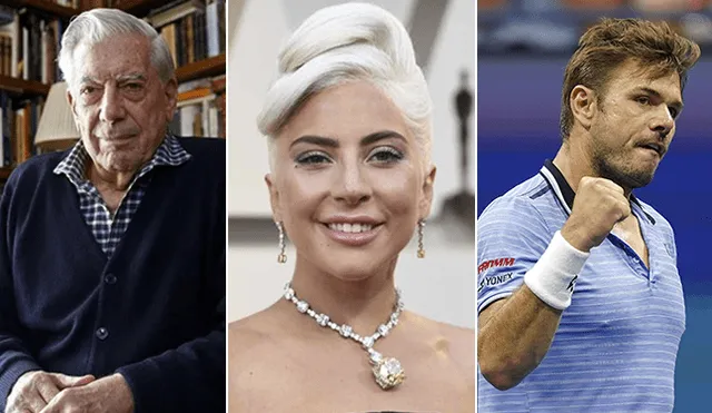 Mario Vargas Llosa, Lady Gaga y Stan Wawrinka, figuras que nacieron un día como hoy