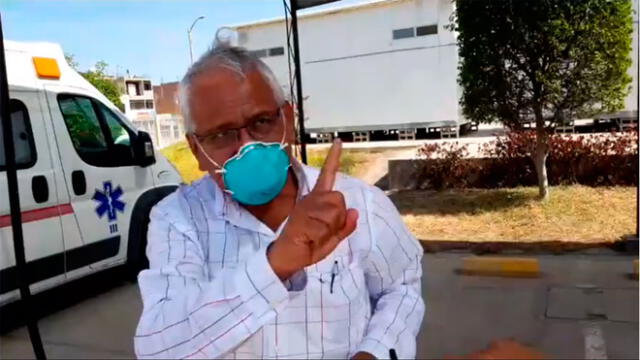 Anselmo Lozano declara sobre el avance del coronavirus en Lambayeque.