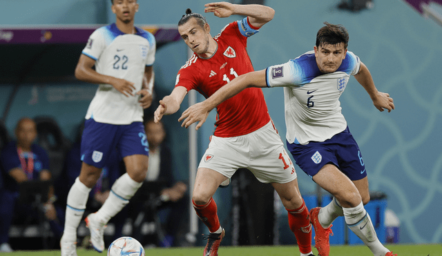 Inglaterra supera a Gales y lo está eliminando del Mundial Qatar 2022. Foto: EFE