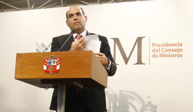 Fernando Zavala a la oposición: “No he evaluado mi renuncia”