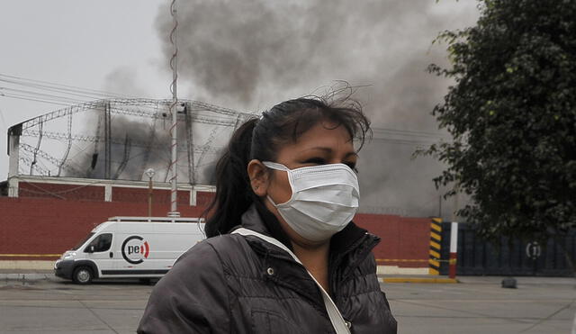 Incendio elevó 12 veces el nivel de  contaminación