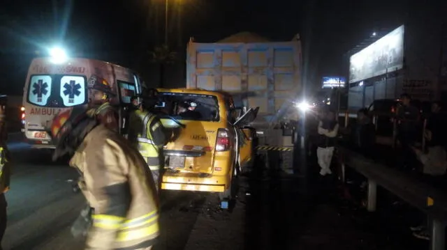 Lurín: accidente vehicular en Panamericana Sur deja cinco muertos [FOTOS y VIDEO]