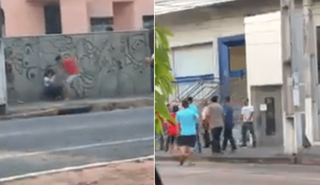 Viral de Facebook: golpeó a mujer en la calle y transeúntes le dan contundente lección [VIDEO]