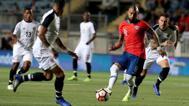 Chile en su casa fue superado por Costa Rica en amistoso por la Fecha FIFA [RESUMEN]