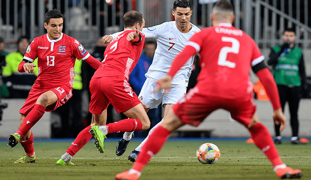 Portugal vence a Luxembrugo con gol de Ronaldo