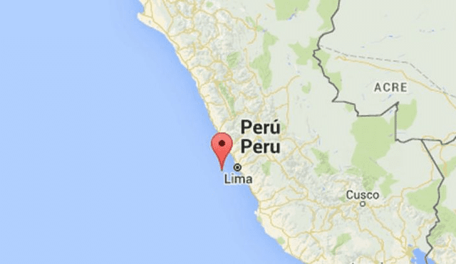 Sismo de 4.2 grados se registró esta tarde en Lima